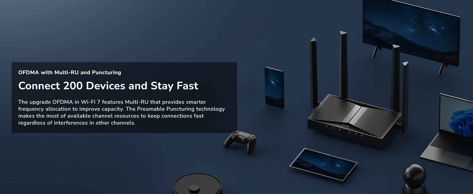 Cudy WR3600 gigabit wifi7 router Nepal bn 6