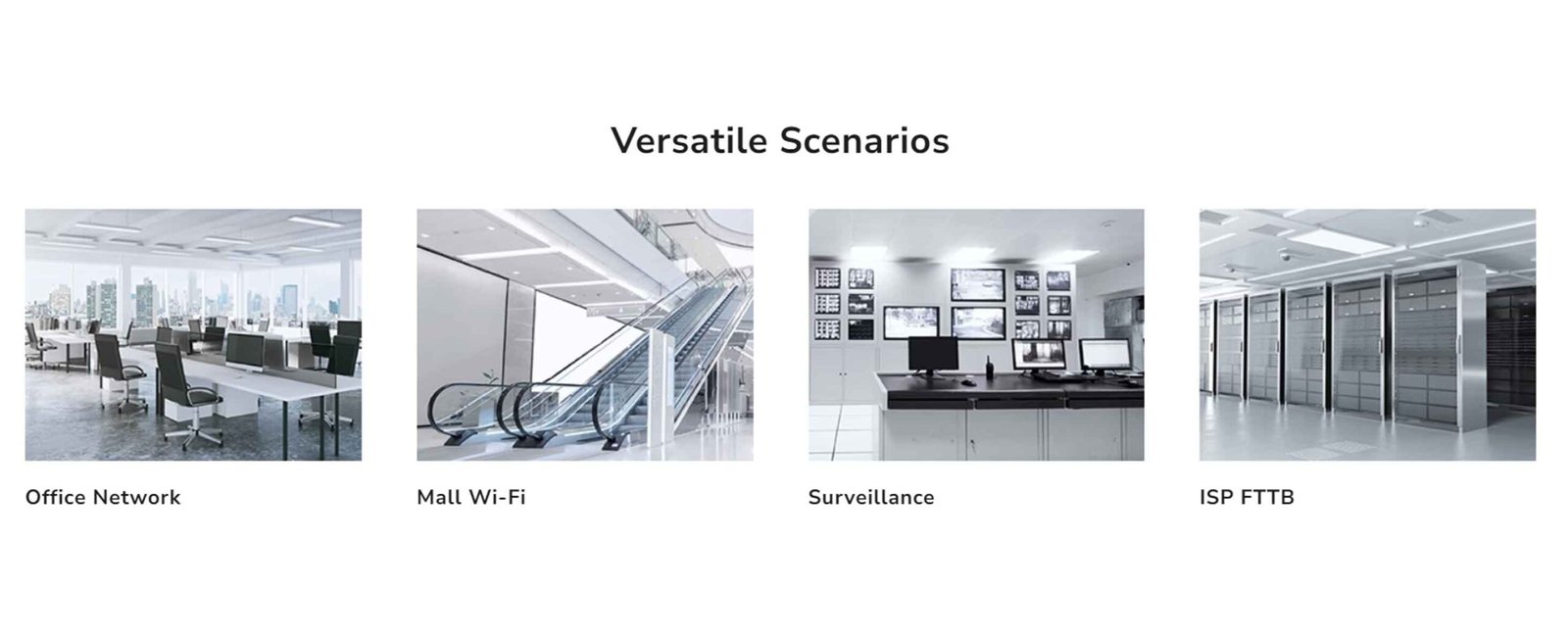 Cudy GS1024 24-Port Gigabit Ethernet Switch Desktop/ Rackmount Plug & Play Shielded Ports Sturdy Metal Fanless Quiet Traffic Optimization 19 Inch GS1024L 14 Cudy GS1024L 24-Port Gigabit Switch with VLAN DIP switch front view